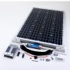 160w 12v MPPT Solar Battery Charger Vehicle Kit