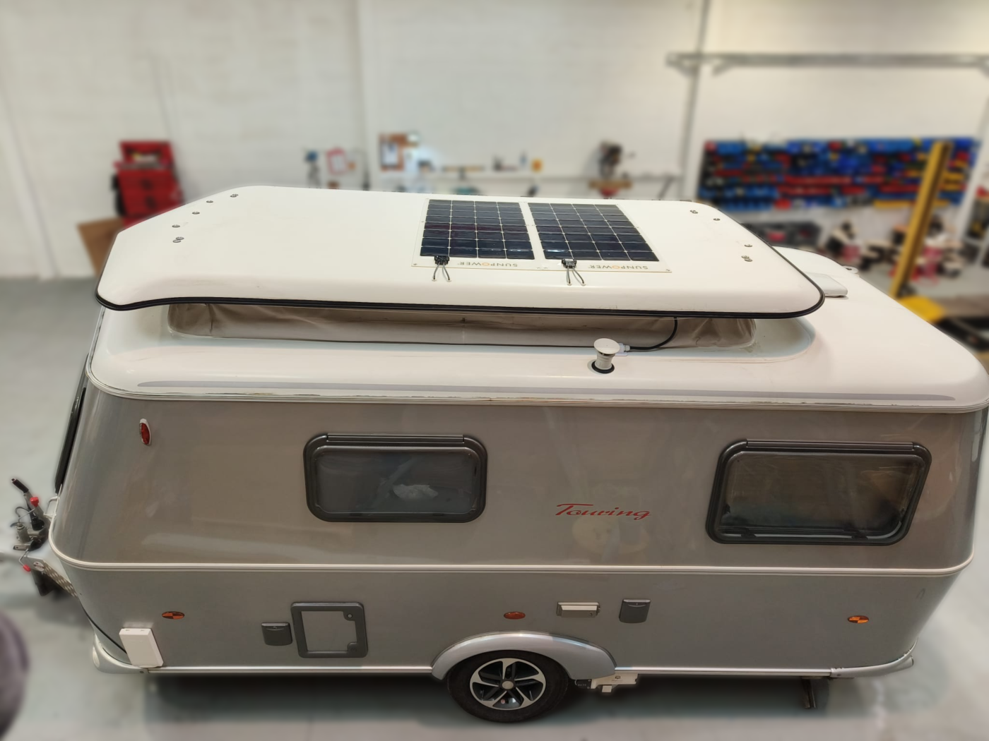 SUNPOWER 100w Semi Flexible 12v Solar Panel Kit - Pop Top - VW T6/T5/T4 - Image 13