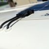 Cables on SUNPOWER 110w Semi Flexible 12v Solar Panel Kit
