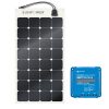 Sunpower semi flexible 12v solar panel kit with Victron SmartSolar MPPT charge controller