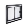 A sliding campervan window.