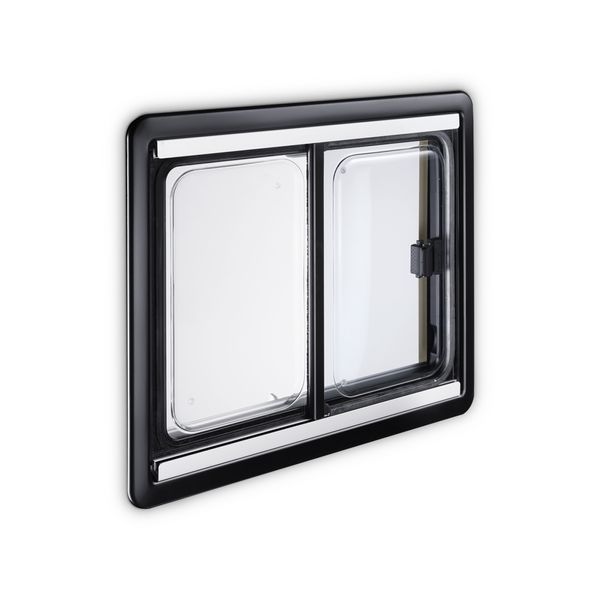 A sliding campervan window.