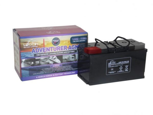12v 110ah Leoch AGM Leisure Battery
