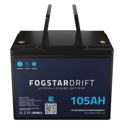 Fogstar Drift 12v 105ah Lithium Leisure Battery