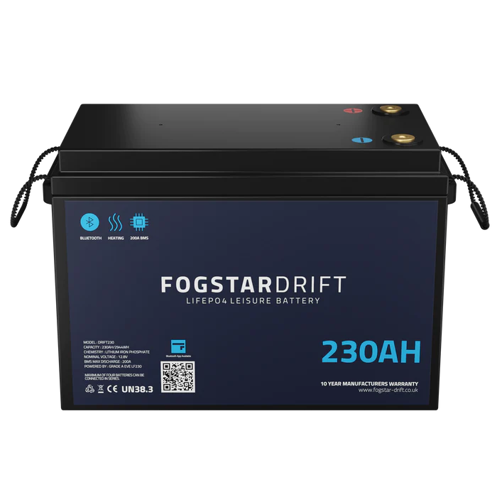 Fogstar Drift 12v 230ah Lithium Leisure Battery