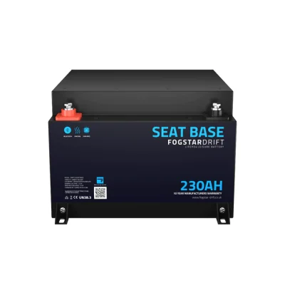 Fogstar Drift 12v 230ah Seat Base Lithium Leisure Battery